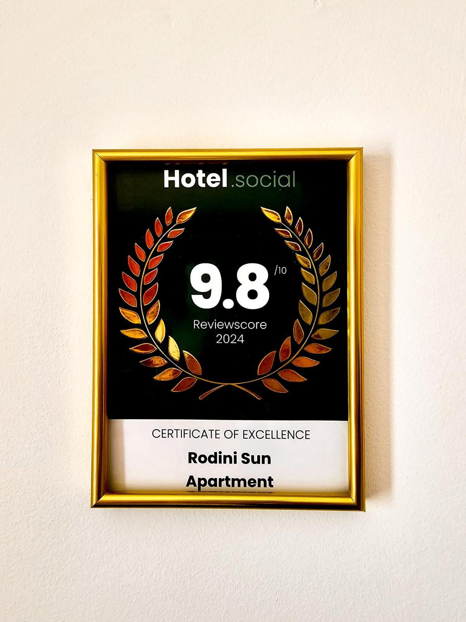 Rodini Sun Apartment Rhodes City Kültér fotó